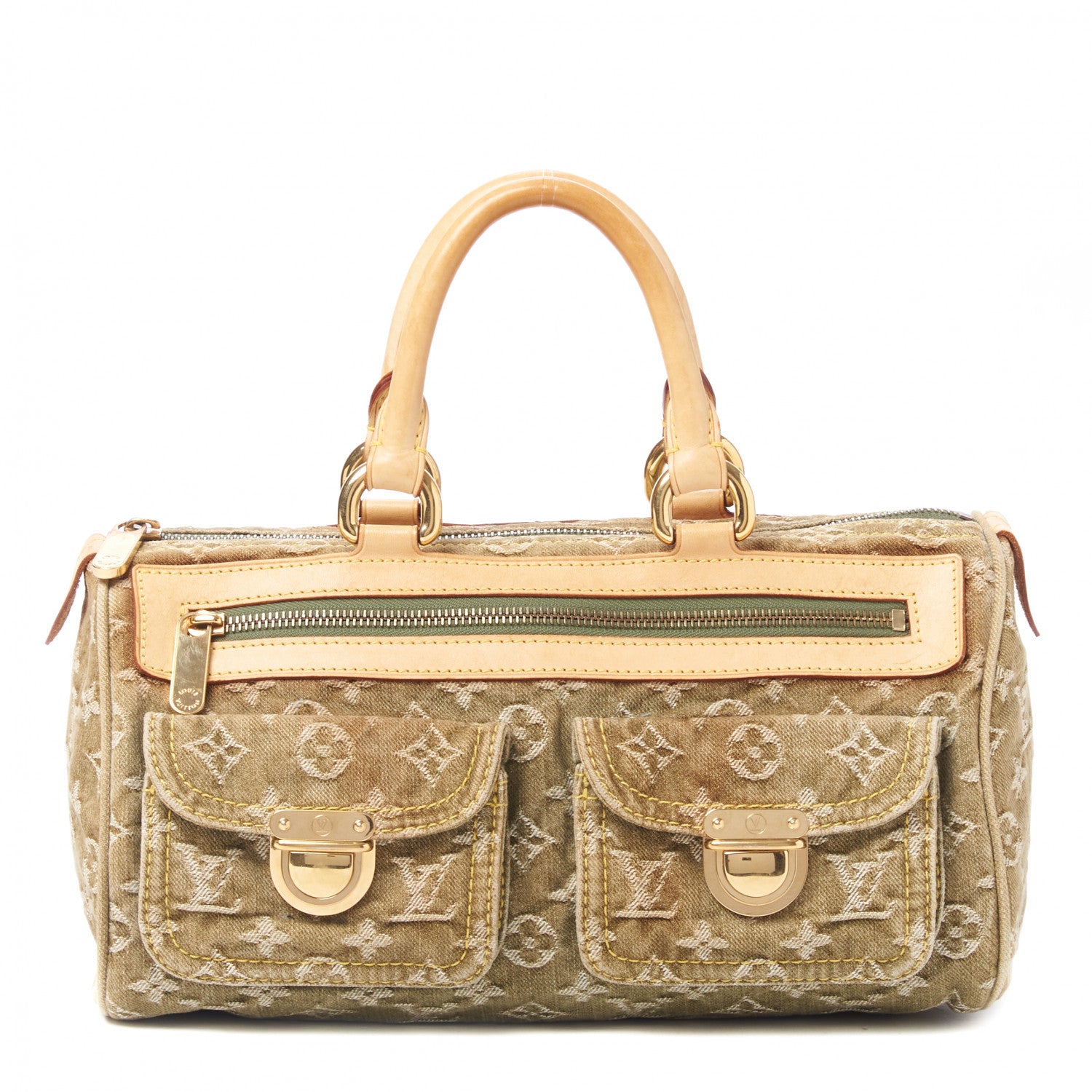 Louis Vuitton Monogram Denim Neo Speedy Lichen 1 of 8