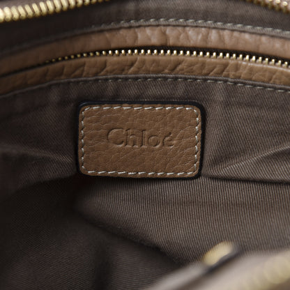 Chloe Calfskin Medium Marcie Satchel Nut 9 of 11