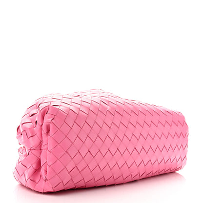 Bottega Veneta Nappa Maxi Intrecciato The Pouch Oversized Clutch Pink 4 of 7