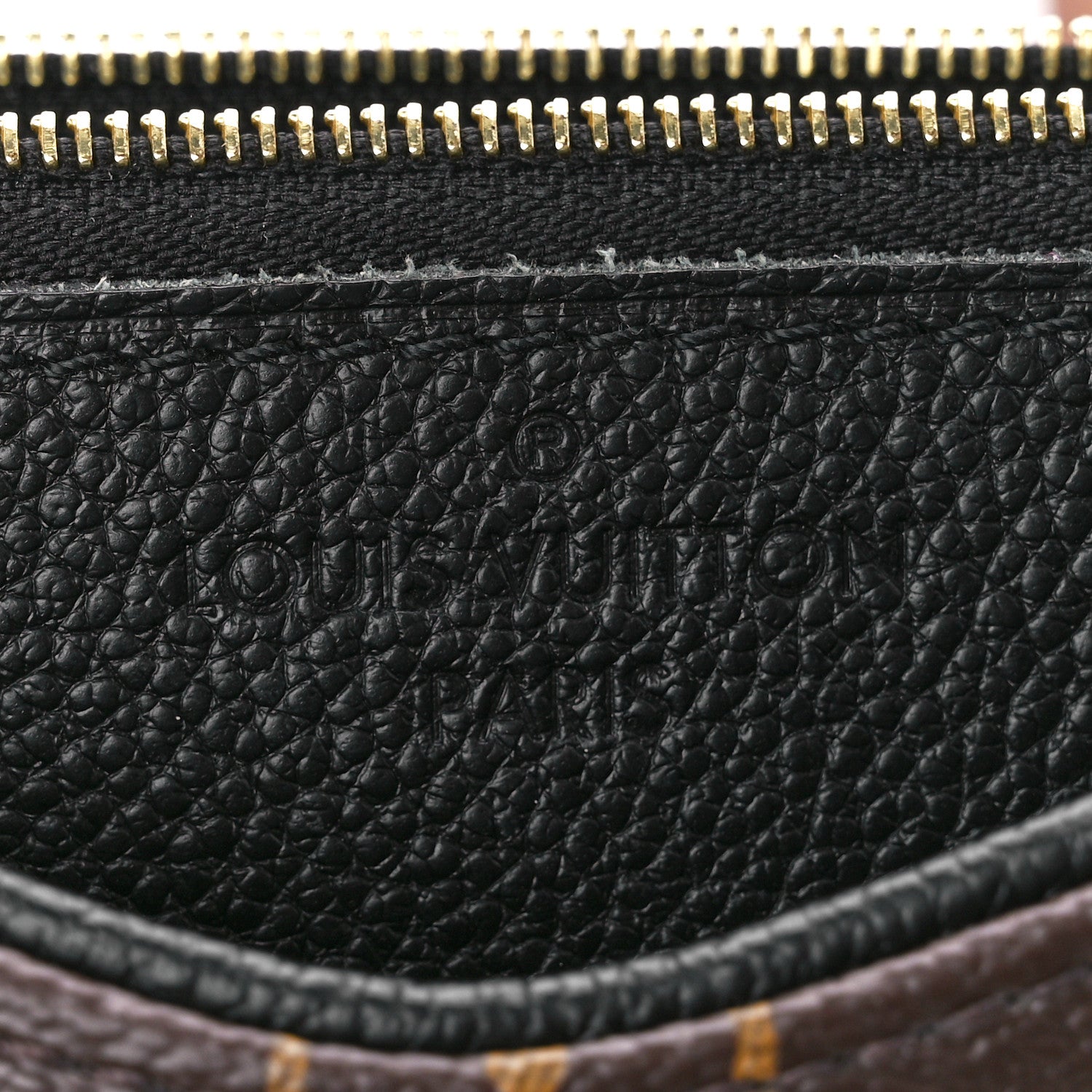 Louis Vuitton Monogram Pallas Clutch Black 9 of 14