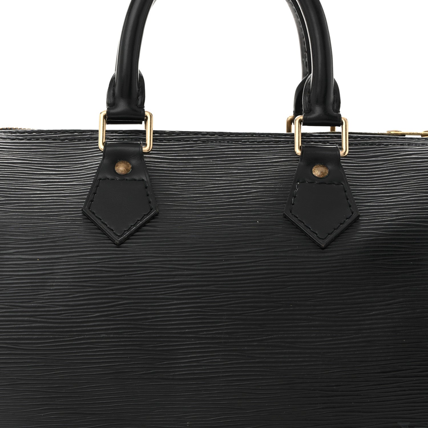 Louis Vuitton Epi Speedy 25 Black 8 of 14