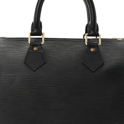 Louis Vuitton Epi Speedy 25 Black 8 of 14