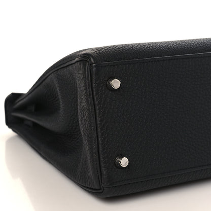 Hermes Togo Kelly Retourne 32 Black 8 of 10