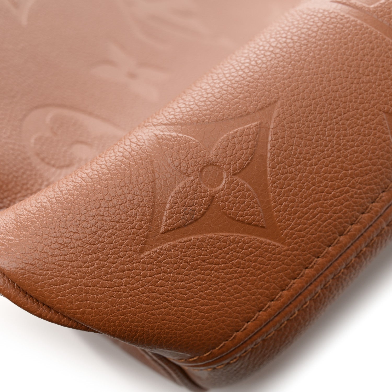 Louis Vuitton Empreinte Monogram Giant Neverfull MM Cognac 10 of 11