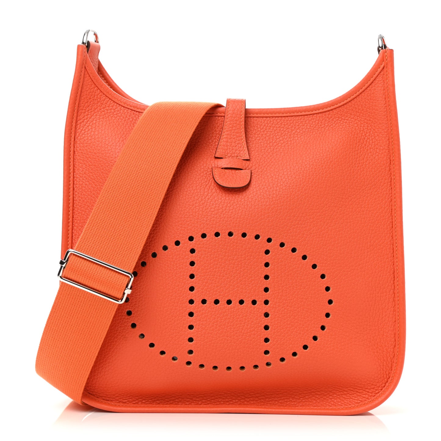 Taurillon Clemence Evelyne III PM Orange Poppy