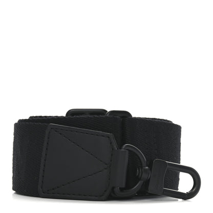 Louis Vuitton Jacquard Canvas Keepall Bandouliere Adjustable Shoulder Strap Black 1 of 3