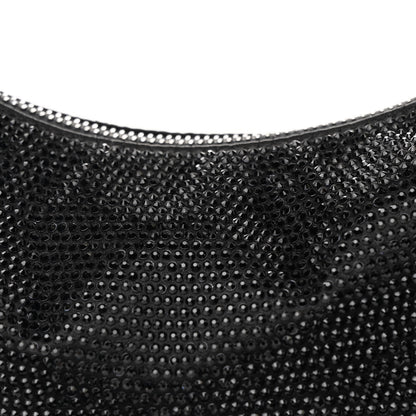 Givenchy Satin Strass Mini Voyou Boyfriend Party Bag Black 8 of 13