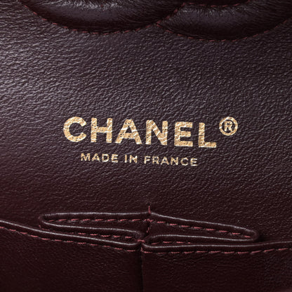 Chanel Lambskin Quilted Medium Double Flap Black 5 of 10