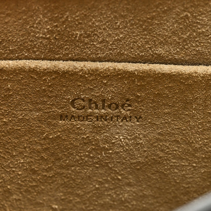 Chloe Calfskin Suede Medium Nile Bracelet Bag Off White 5 of 7