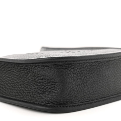 Hermes Taurillon Clemence Evelyne TPM Black 9 of 11