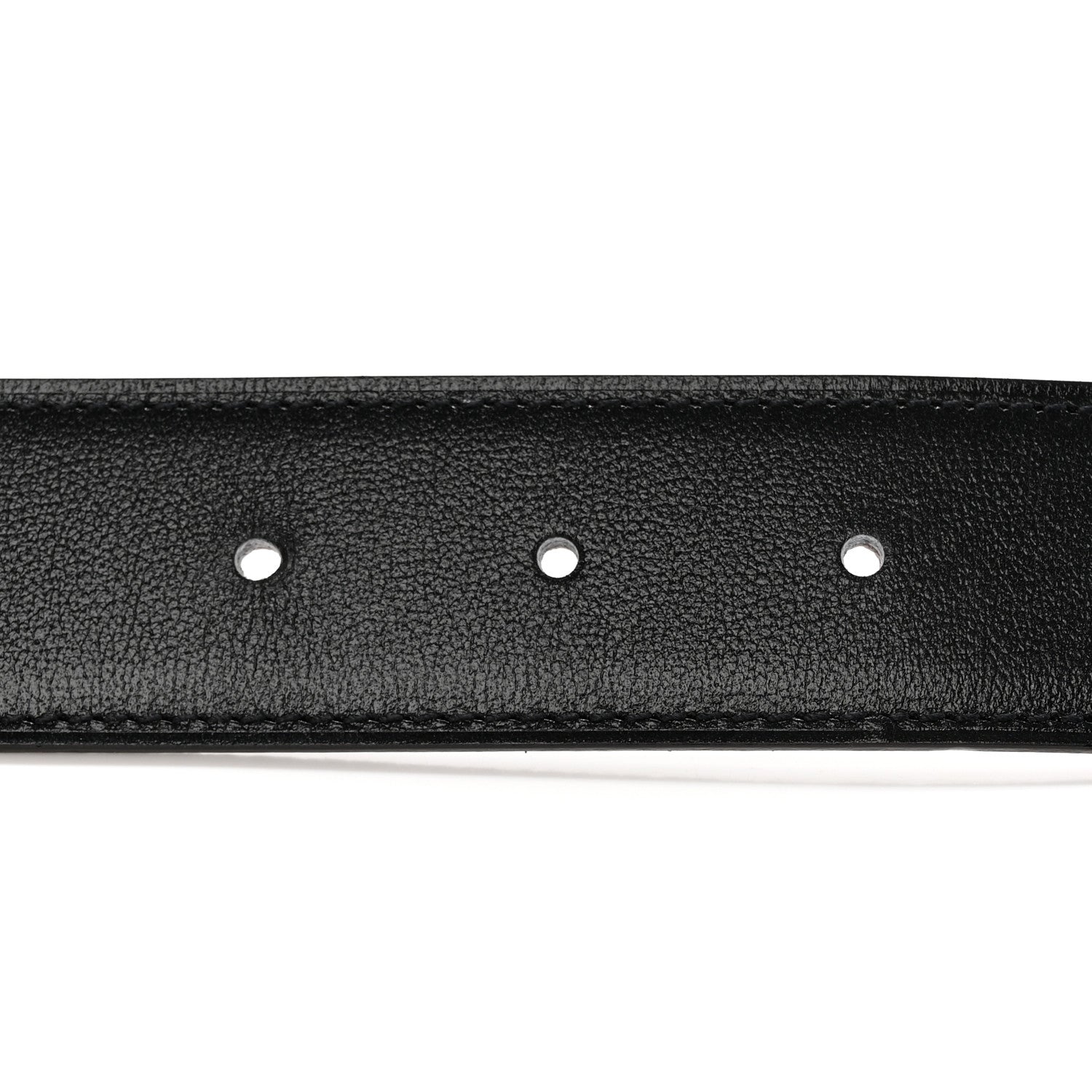 Hermes Swift Togo Belt Strap 85/34 Black Etain 3 of 8