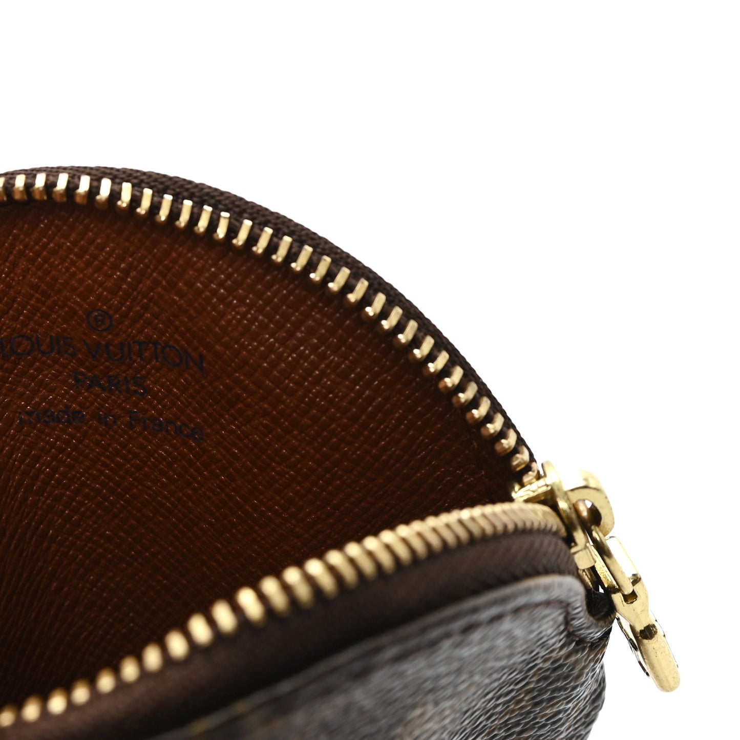 Monogram Round Coin Purse