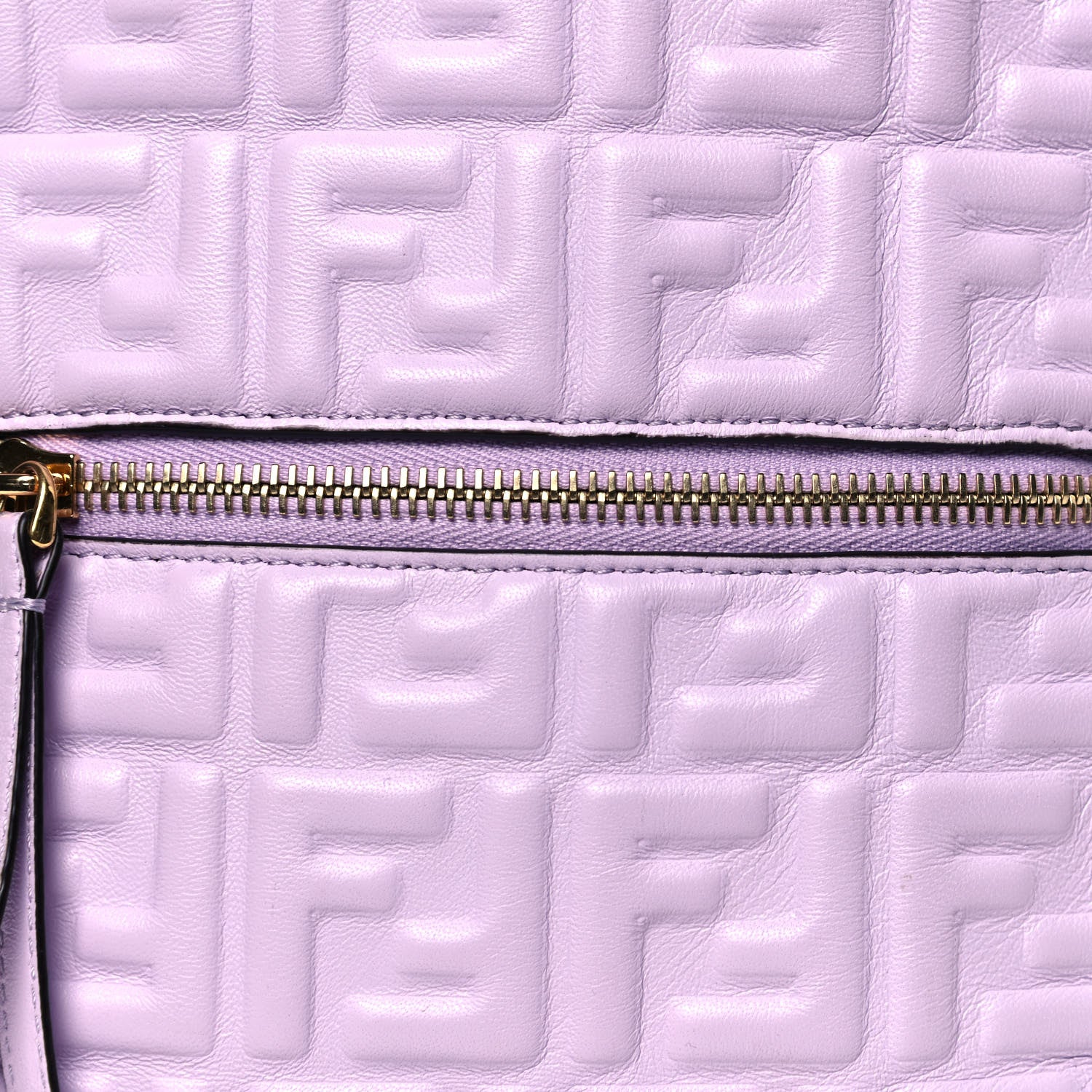 Fendi Nappa FF 1974 Embossed Mini Backpack Anemone 7 of 9
