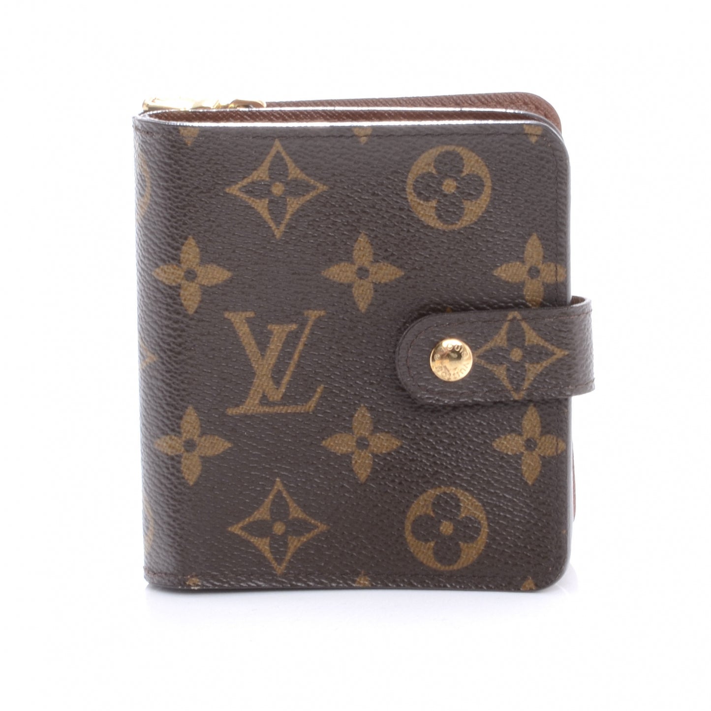 Monogram Compact Zippe Zipped Wallet