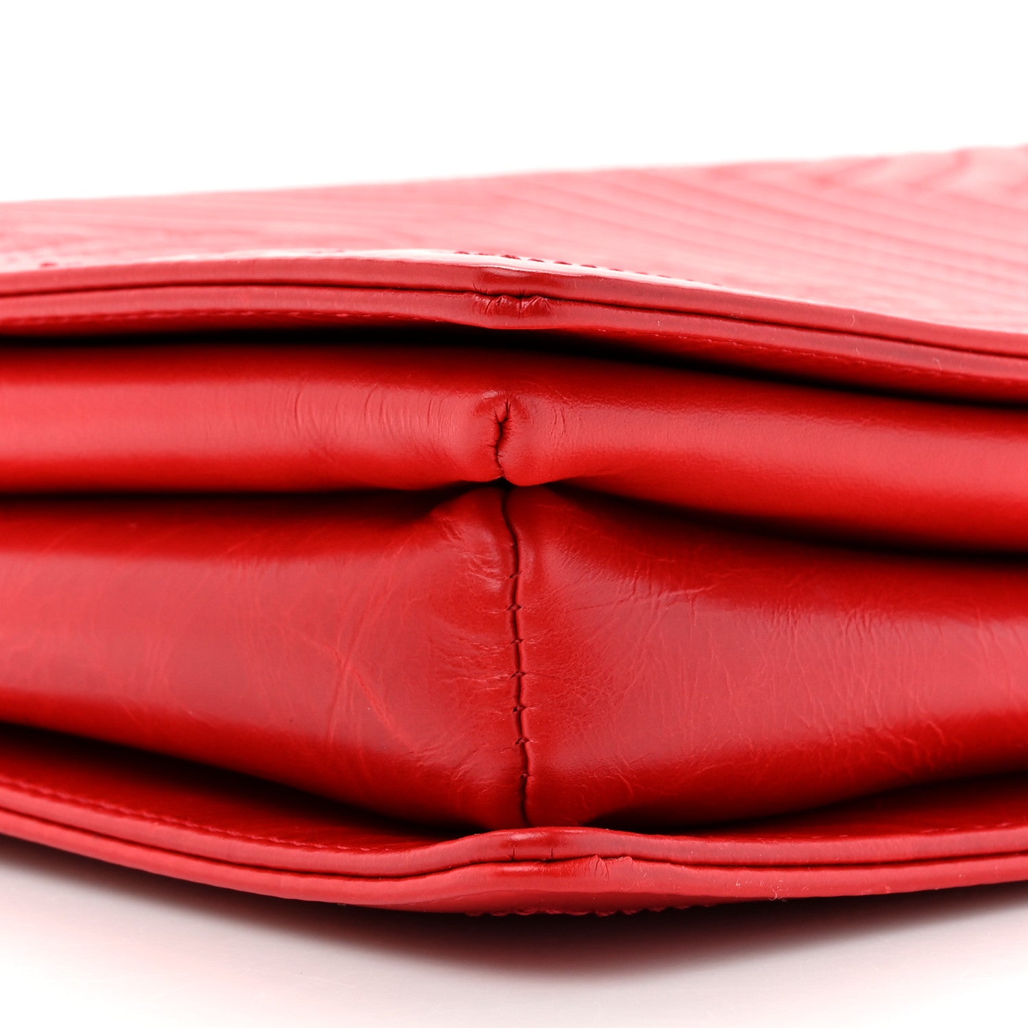 Chanel Calfskin Quilted Small Korean Garden Flap Red 11 of 13