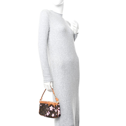 Louis Vuitton Monogram Cherry Blossom Pochette Accessories Brown 2 of 13