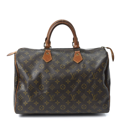 Louis Vuitton Monogram Speedy 35 1 of 9
