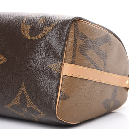 Louis Vuitton Reverse Monogram Giant Speedy Bandouliere 30 8 of 9