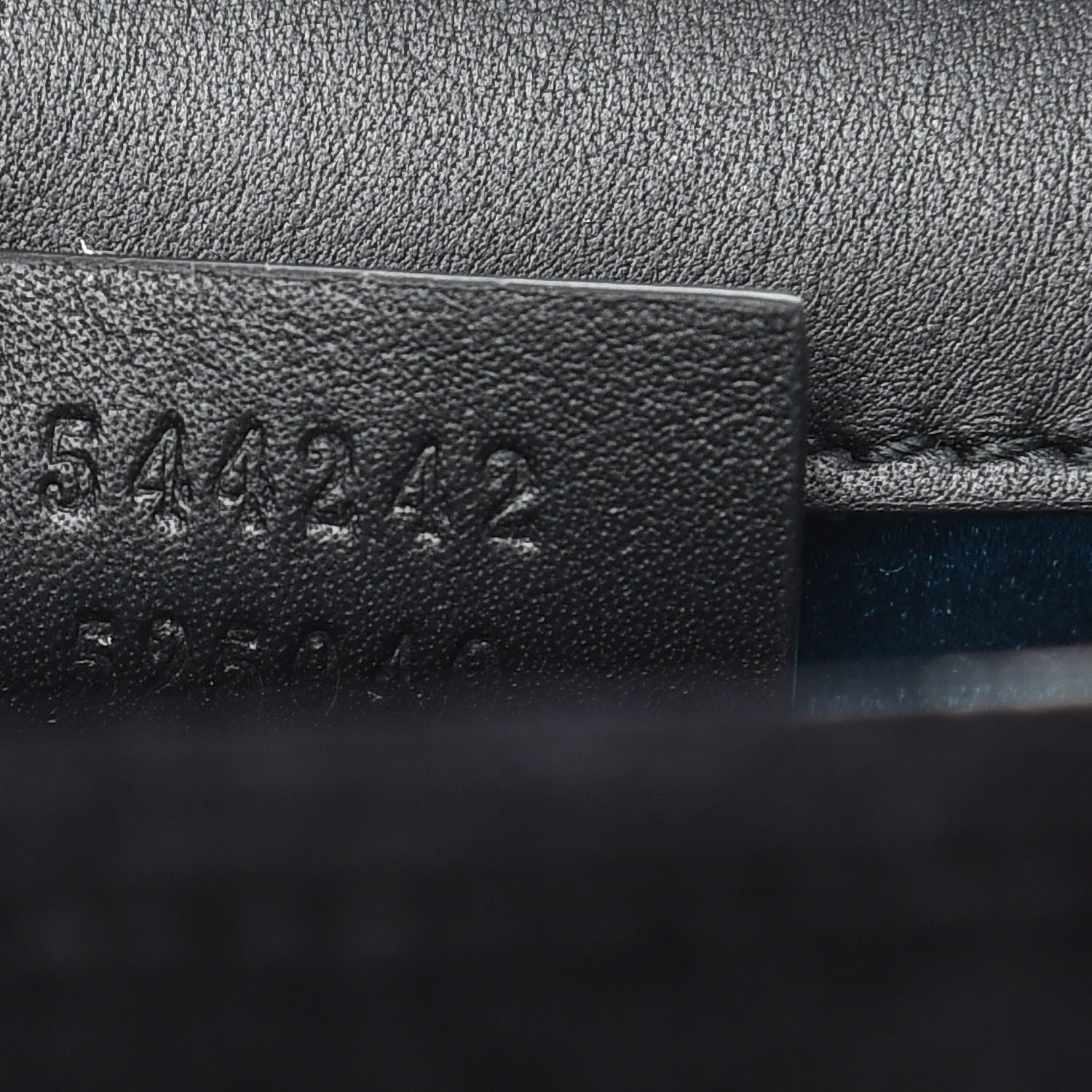 Gucci Velvet Crystal Square G Shoulder Bag Black 7 of 10