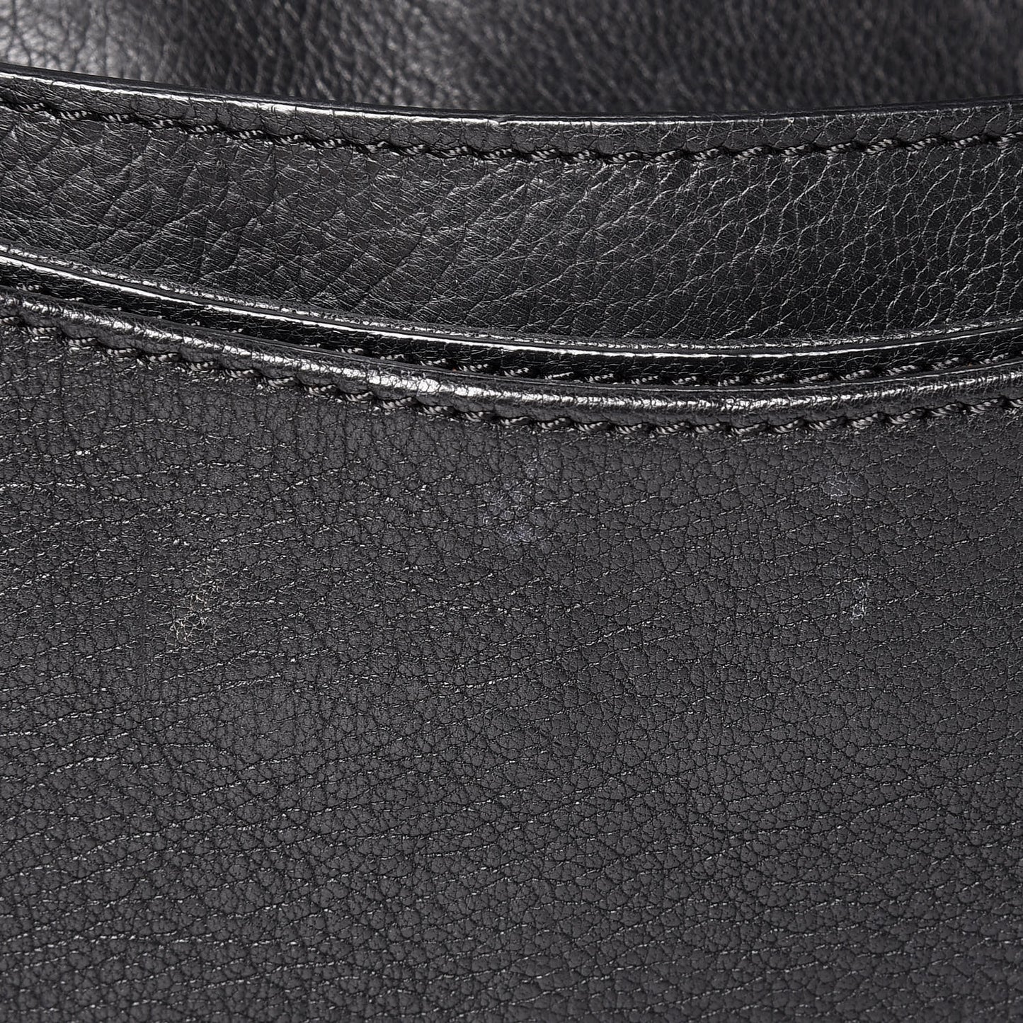 Sugar Goatskin Medium Antigona Envelope Clutch Black