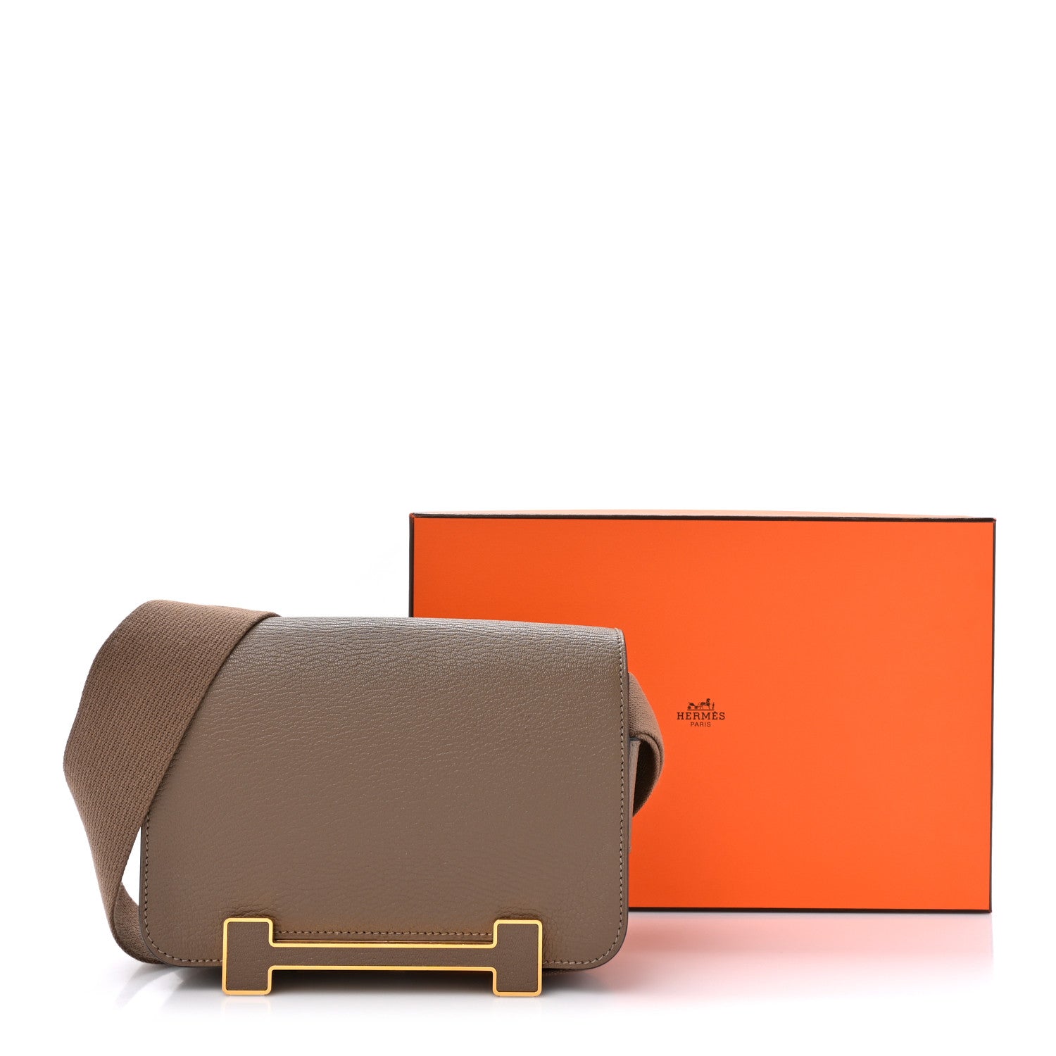 Hermes Chevre Mysore Geta Etoupe 14 of 14