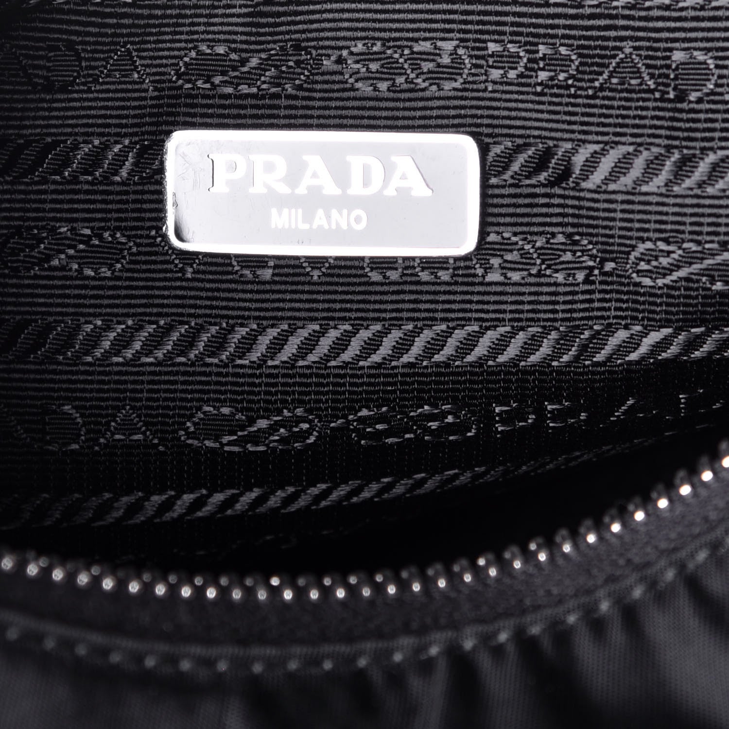 Prada Nylon Re-Edition 2005 Shoulder Bag Black 7 of 9