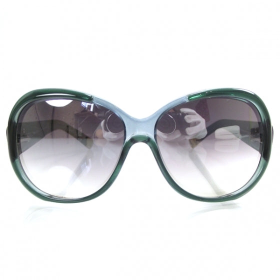 Balenciaga Mirrored Sunglasses 0004/S Green 3 of 7