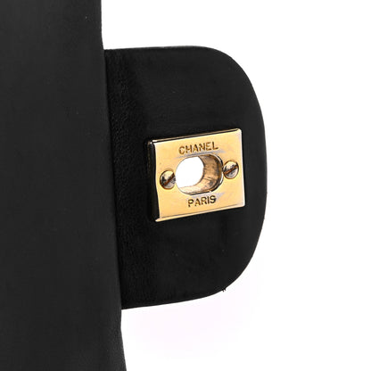 Chanel Lambskin Quilted Small Double Flap Black 7 of 12