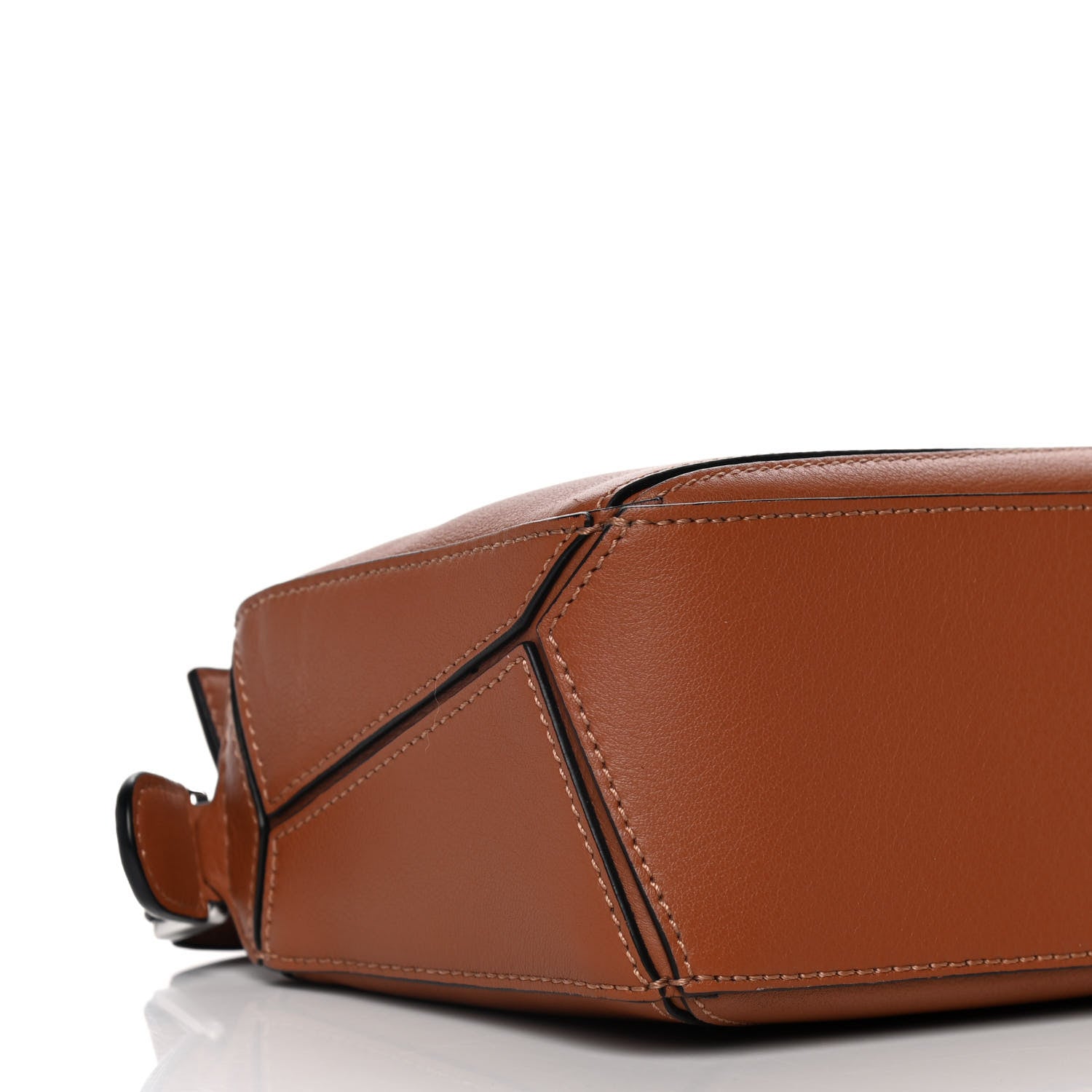 Loewe Calfskin Mini Puzzle Bag Tan 9 of 14