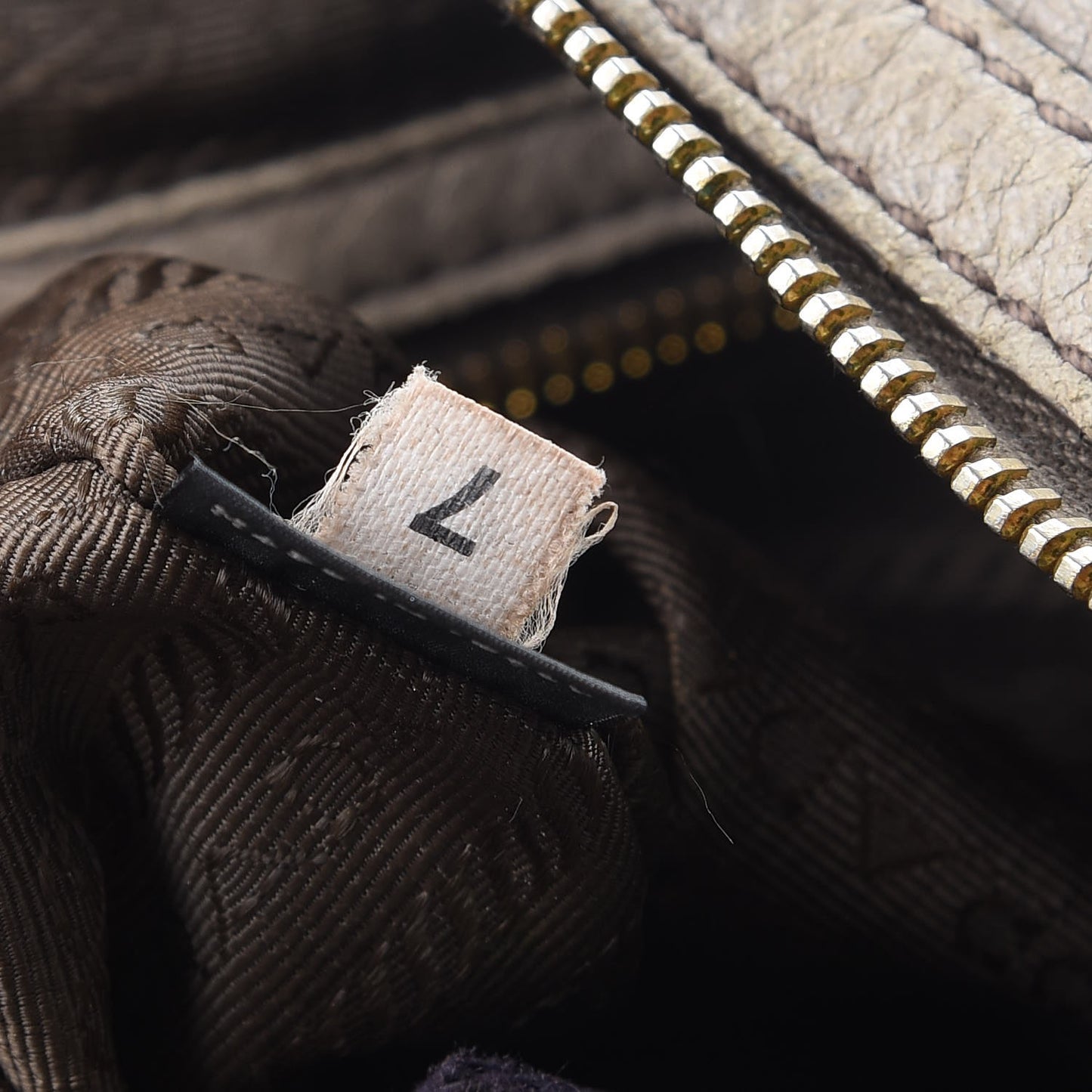 Cervo Deerskin East West Top Handle Bag Pomice