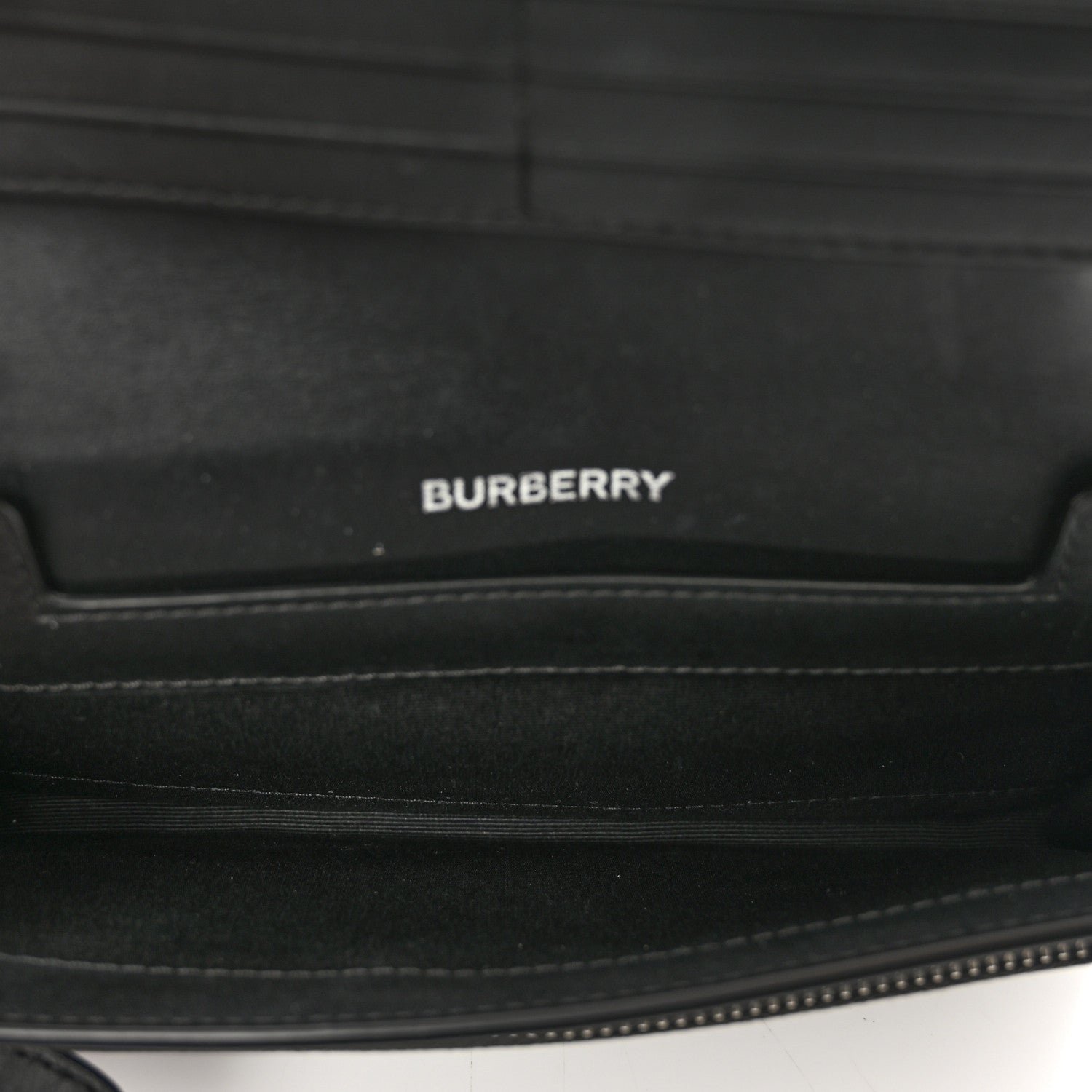 Burberry London Check Wallet with Detachable Strap Charcoal 6 of 9