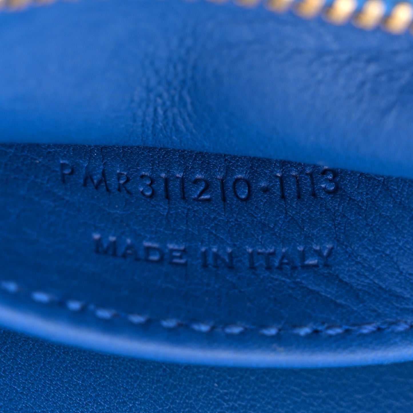 Calfskin Small Classic Y Cabas Royal Blue