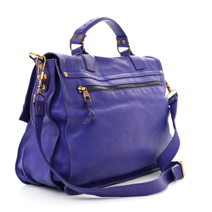 Proenza Schouler Lambskin PS1 Large Satchel Purple Rain 3 of 12