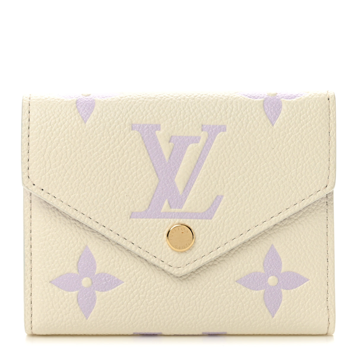 Louis Vuitton Empreinte Monogram Giant Victorine Wallet Latte Bubble Tea 1 of 7