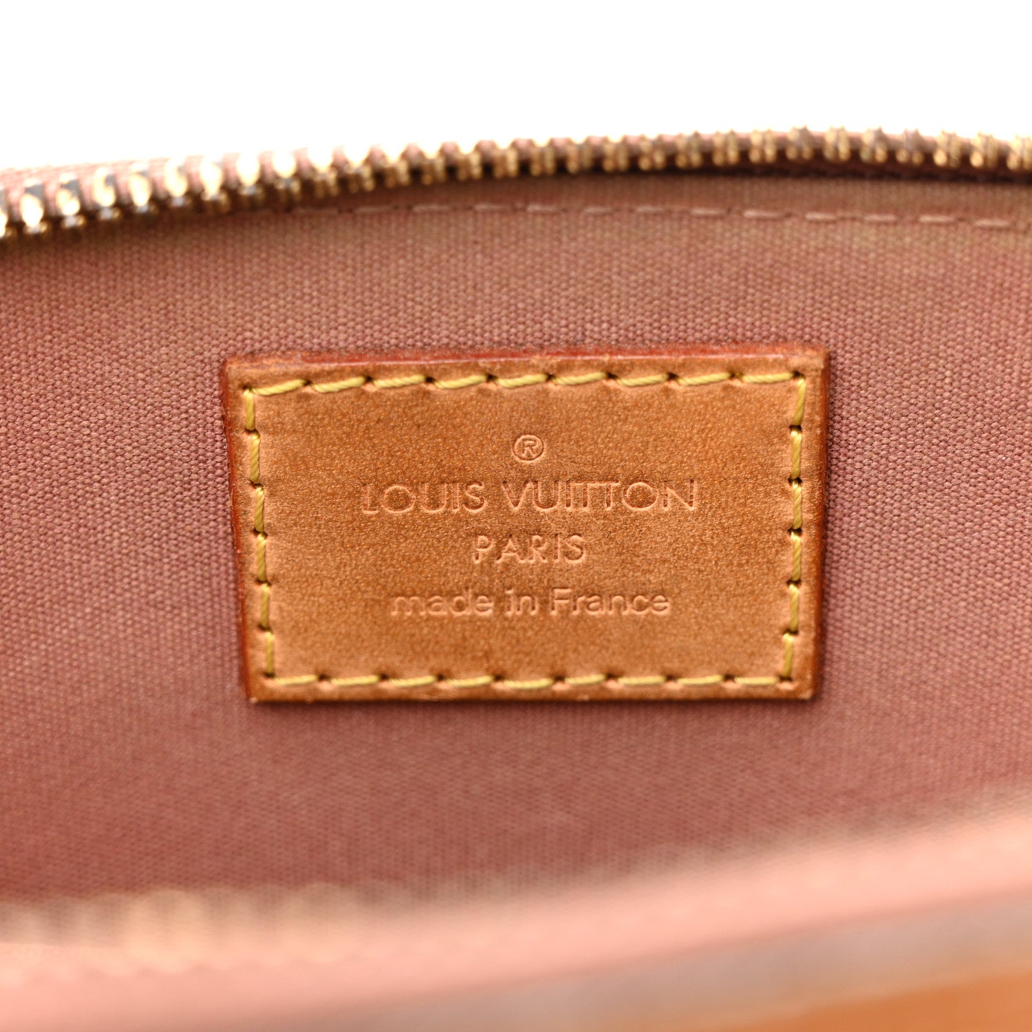 Louis Vuitton Vernis Alma BB Rose Velours 6 of 14