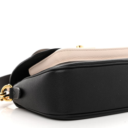 Louis Vuitton Grained Calfskin Lockme Tender Black 8 of 9