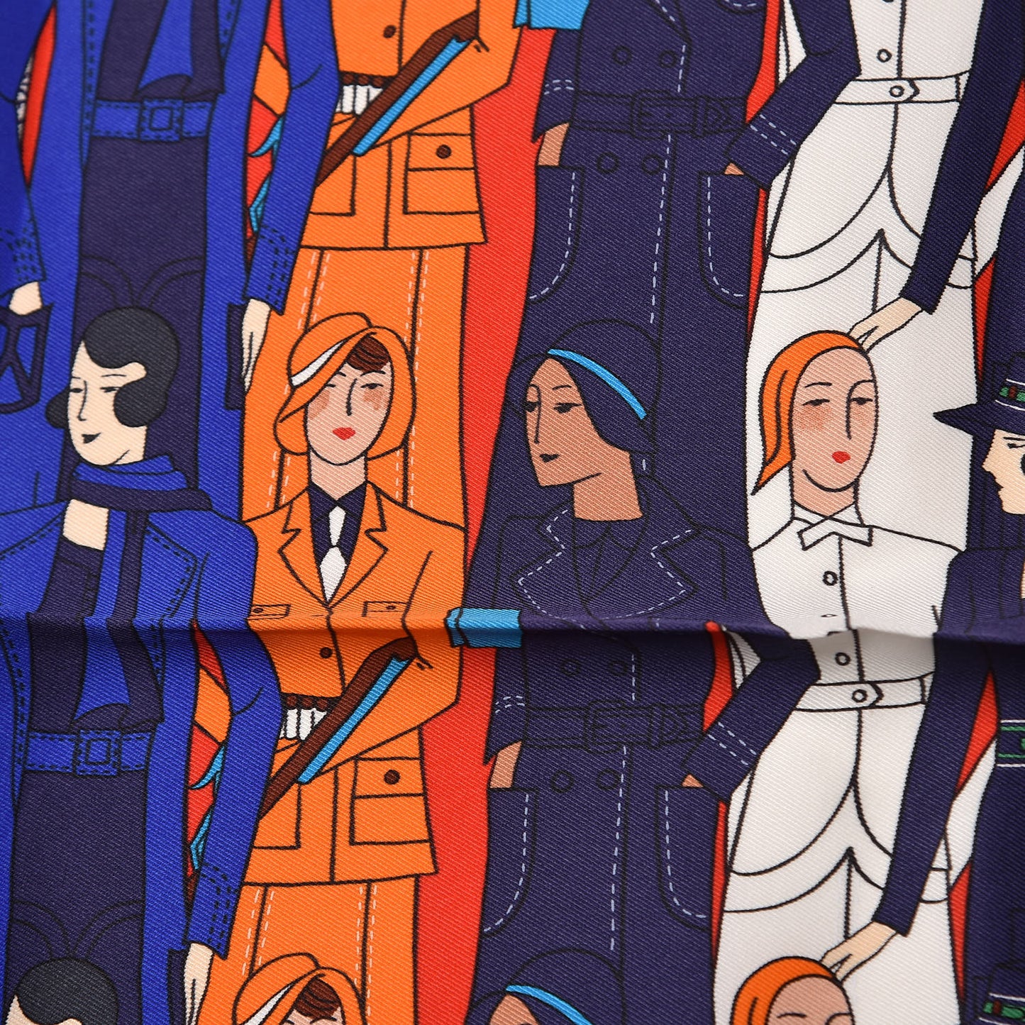 Silk Les Sportives Scarf 70