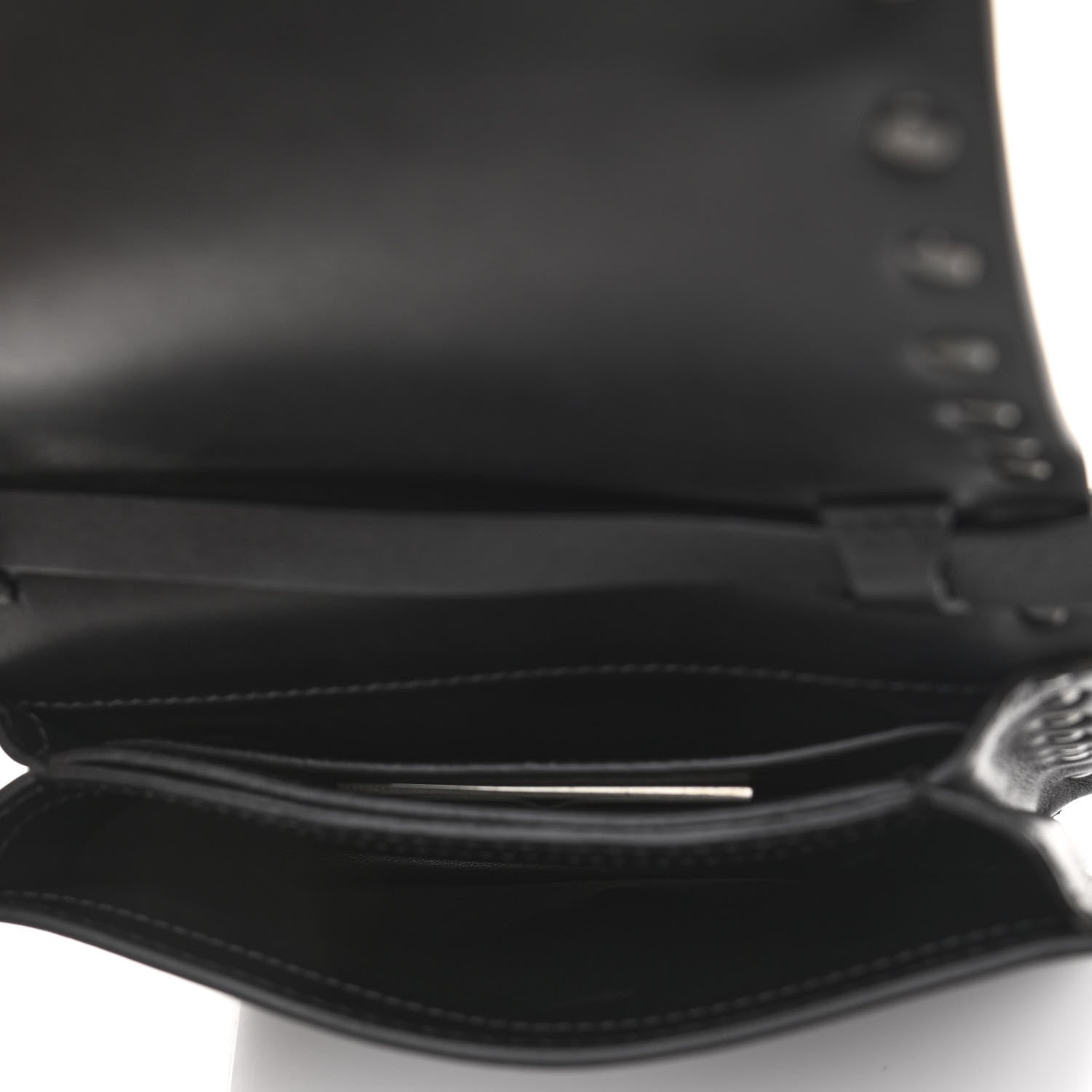 Valentino Garavani Vitello Rockstud Crossbody Bag Black 5 of 9
