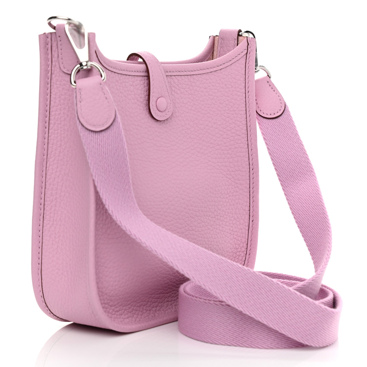 Hermes Taurillon Clemence Evelyne TPM Mauve Sylvestre 3 of 9