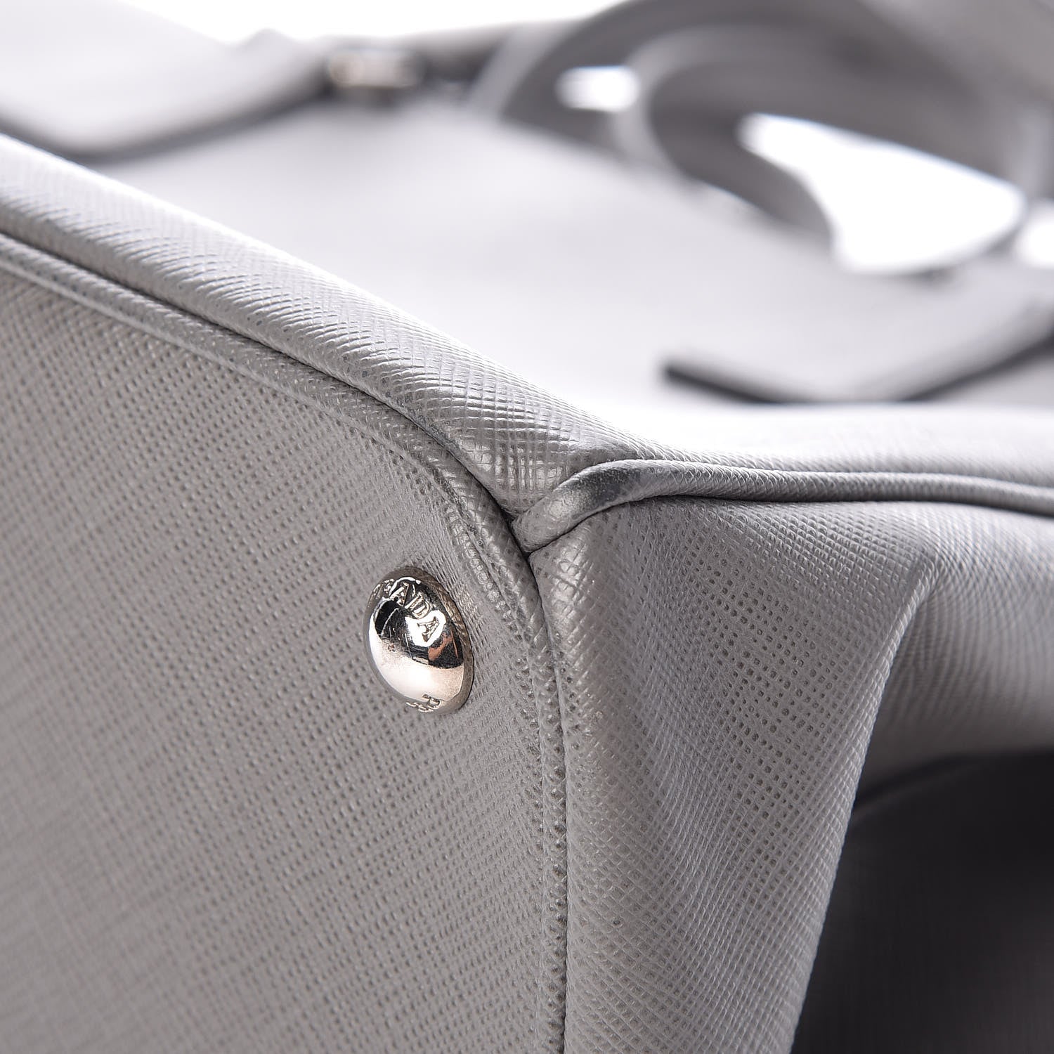 Prada Saffiano Medium Galleria Double Zip Tote Marmo 13 of 15