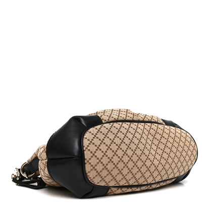 Gucci Diamante Medium Sukey Top Handle Bag Beige Black 4 of 10