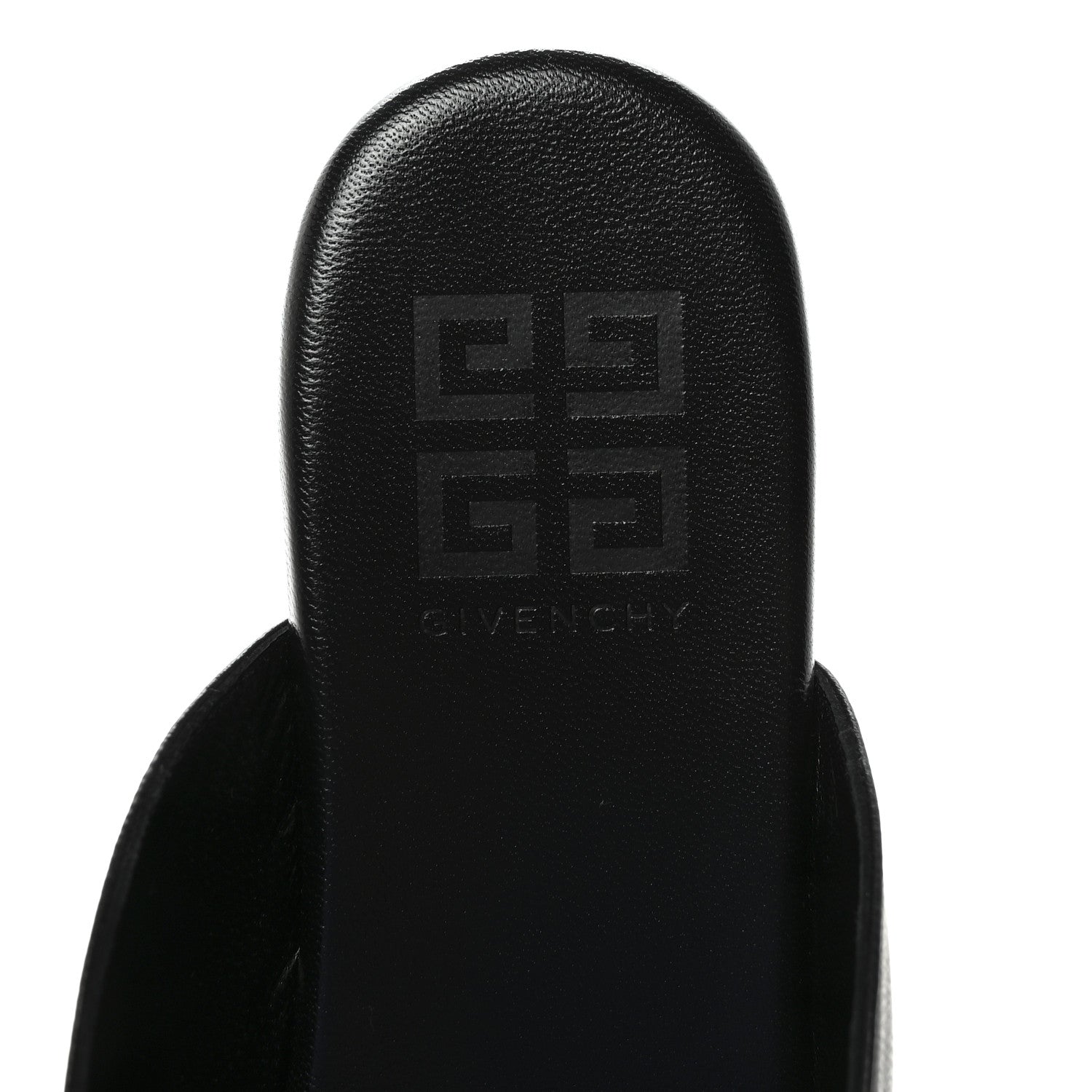 Givenchy Calfskin Dune Bedford Logo Mule Slides 35.5 Black 8 of 9