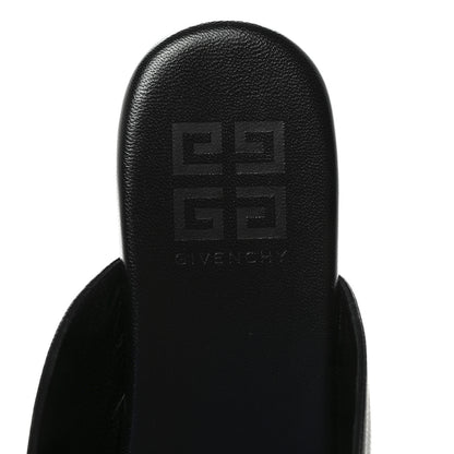 Givenchy Calfskin Dune Bedford Logo Mule Slides 35.5 Black 8 of 9