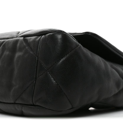 Chanel Goatskin Quilted Medium Chanel 19 Flap Black 10 of 11