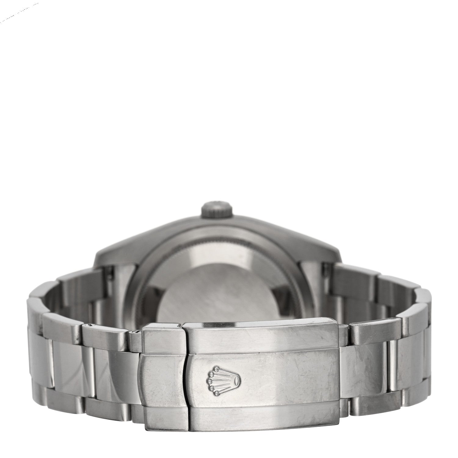 Rolex Stainless Steel 18K White Gold 36mm Oyster Perpetual Datejust Watch Silver Roman 116234 3 of 5