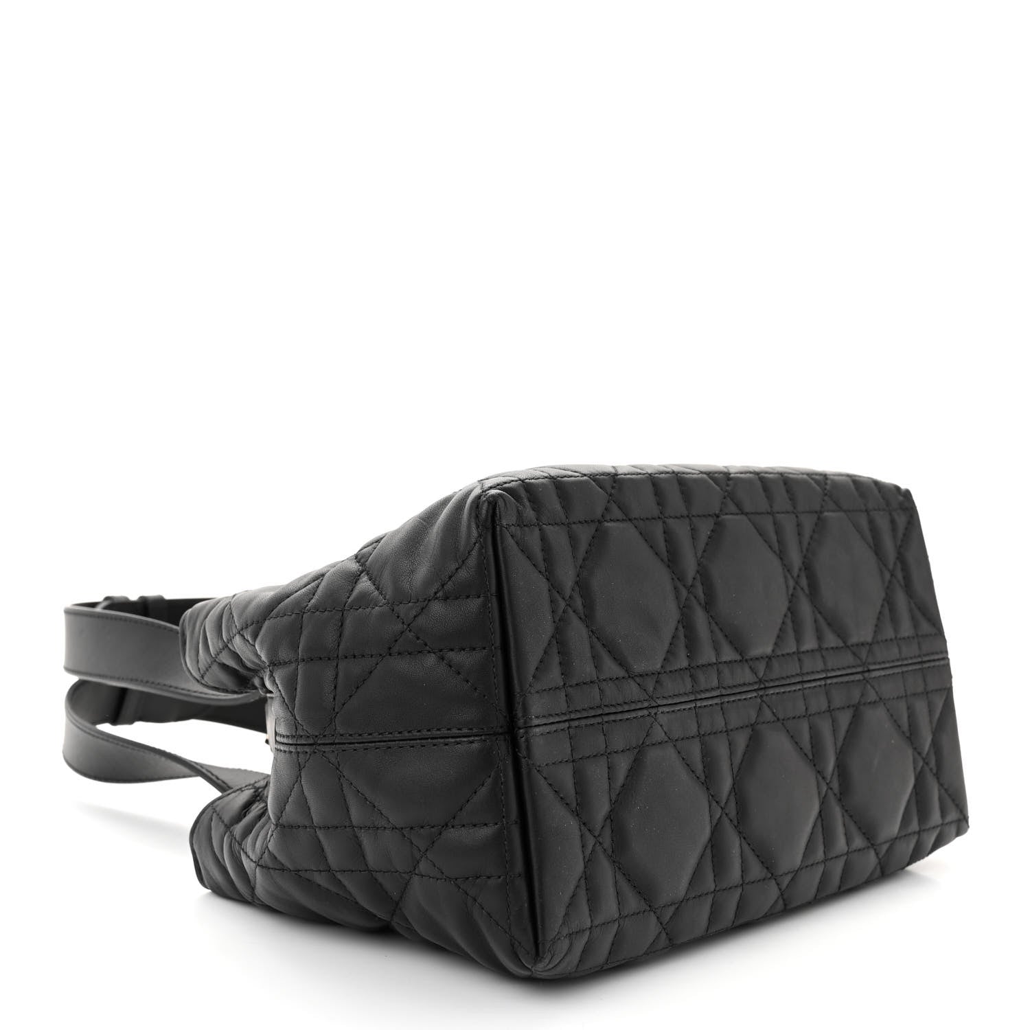 Christian Dior Calfskin Macrocannage Small Toujours Black 5 of 11