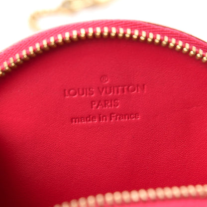 Louis Vuitton Vernis Roses Chapeau Coin Purse Rose Pop 6 of 6