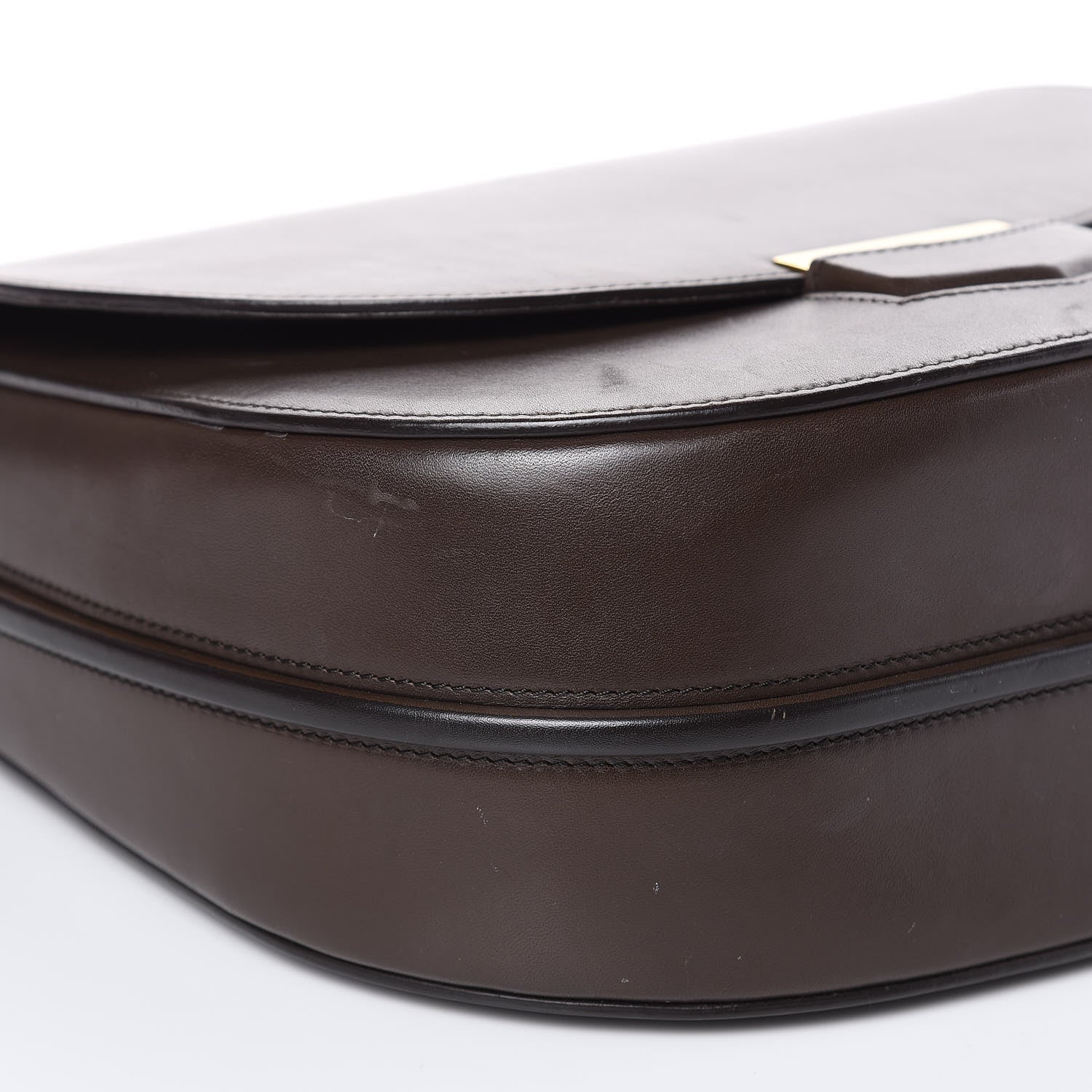 Celine Supersoft Calfskin Medium Trotteur Wood 7 of 15
