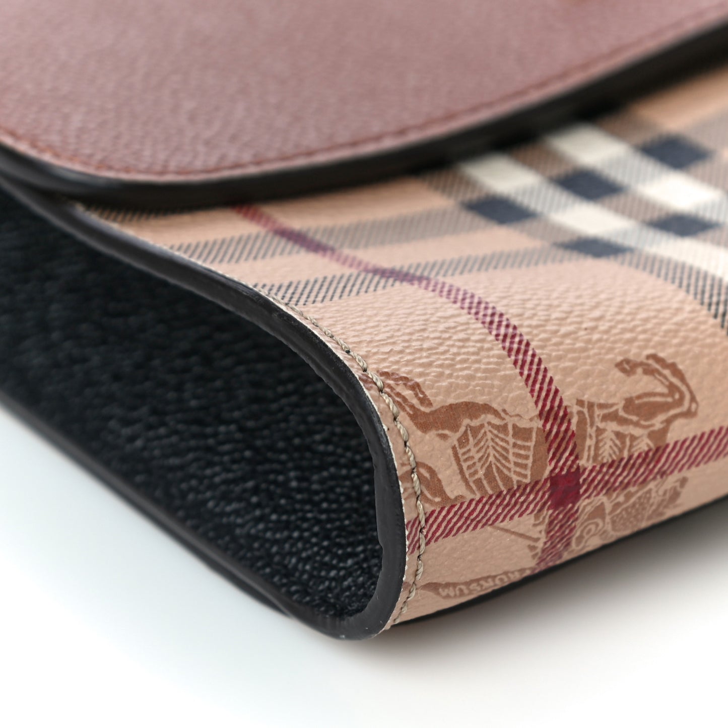 Haymarket Check Small Loxley Crossbody Bright Toffee