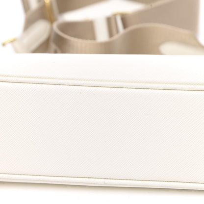 Prada Saffiano Re-Edition 2005 Shoulder Bag White 10 of 11